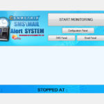 SMS Alerts from Biometric Attendance Data